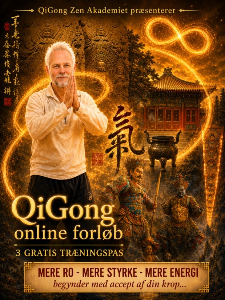 Online QiGong forløb med 3 gratis trænings-sessioner